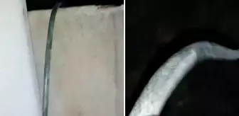 Mezarlıktaki hayır çeşmesinden evine su çekti