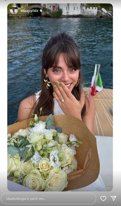 Sıla Türkoğlu evlilik yolunda ilk adımı attı Sıla Türkoğlu evlilik yolunda ilk adımı attı