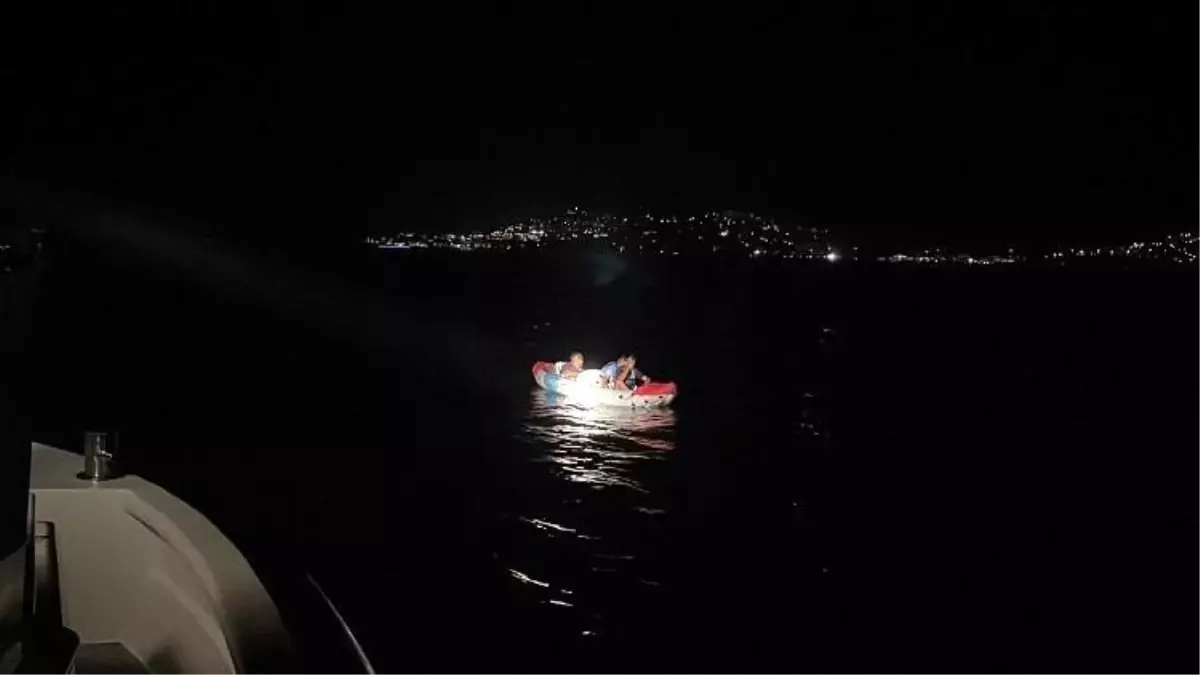 Bodrum Açıklarında 3 Düzensiz Göçmen Yakalandı