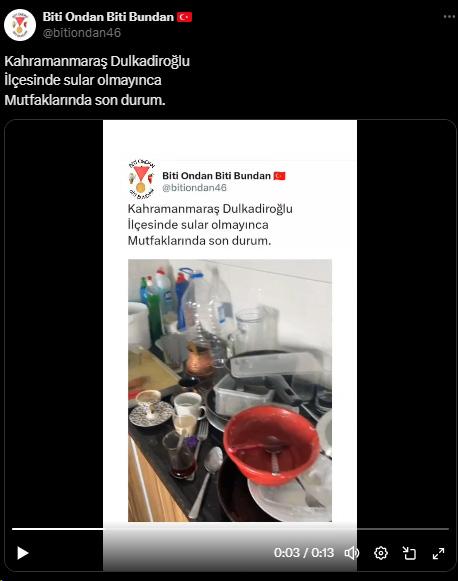 'Sular şehri' Kahramanmaraş'ta 20 gündür bir damla su akmıyor, hastalıklar başladı