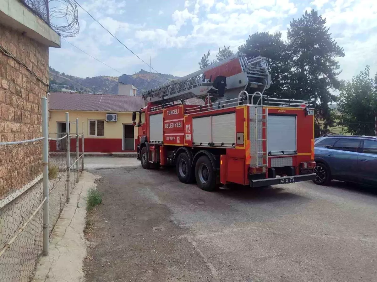 Tunceli Cezaevi'nde Gerçekçi Yangın Tatbikatı