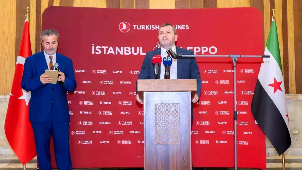 Türk Hava Yolları Halep Uçuşlarını Yeniden Başlattı