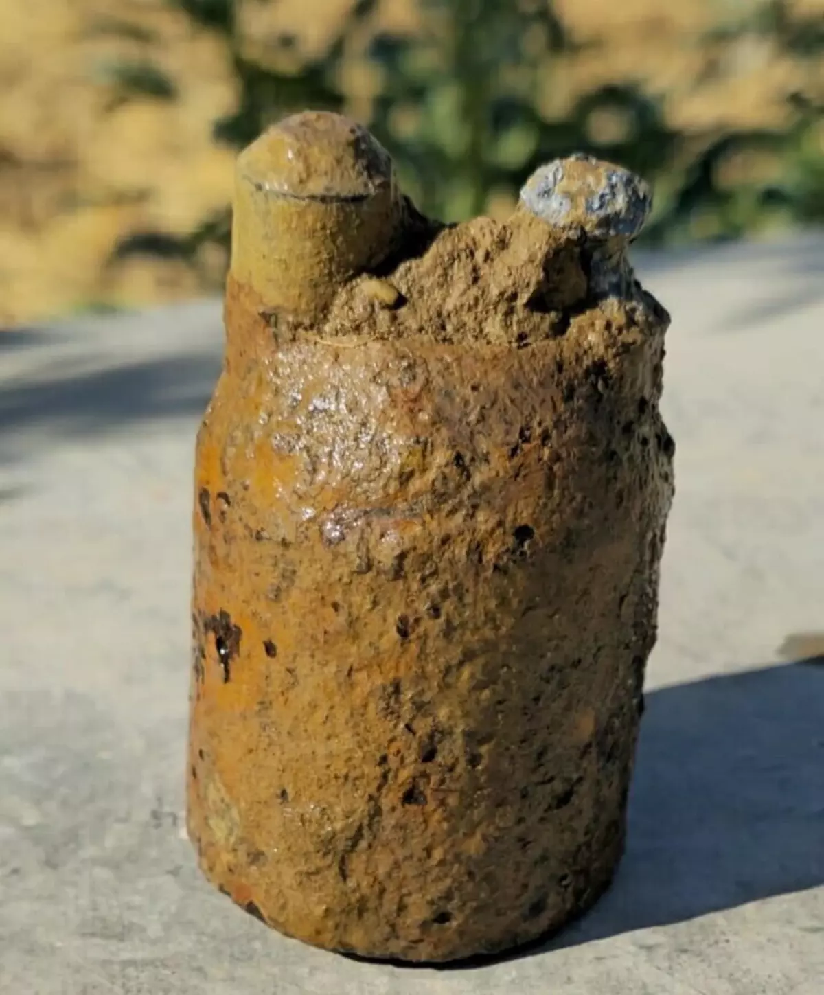 Zeytin Bahçesinde Kurtuluş Savaşı'na Ait Patlamamış Mermi Bulundu