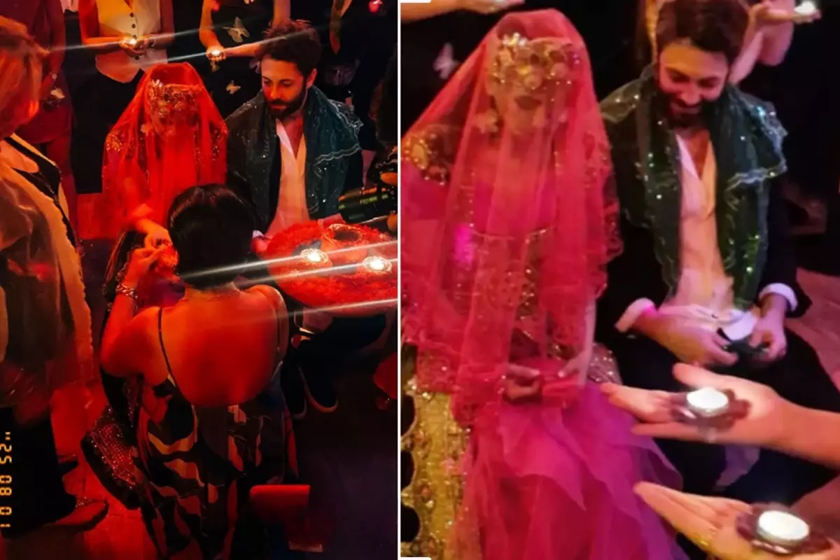 3 Ağustos'ta nikah var! Ünlü çiftin kına gecesi görüntüleri ortaya çıktı