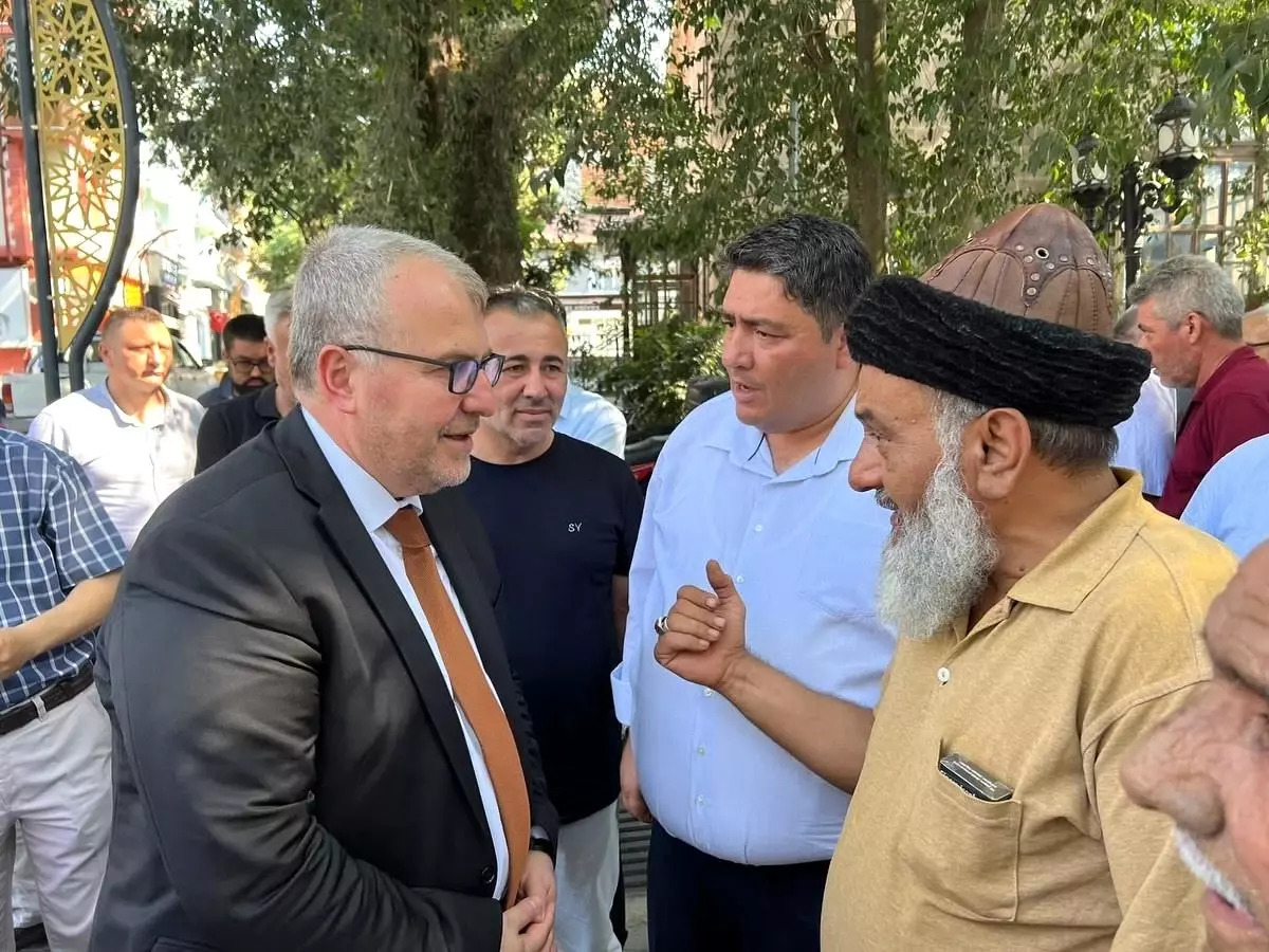 AK Parti Heyeti Söğüt'te Vatandaşlarla Buluştu