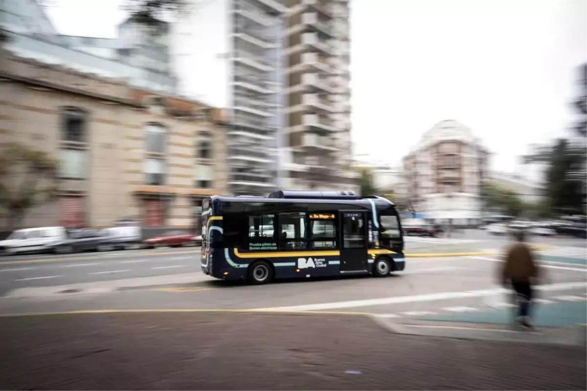 Buenos Aires, İlk Tamamen Elektrikli Otobüs Hattını Hizmete Sundı