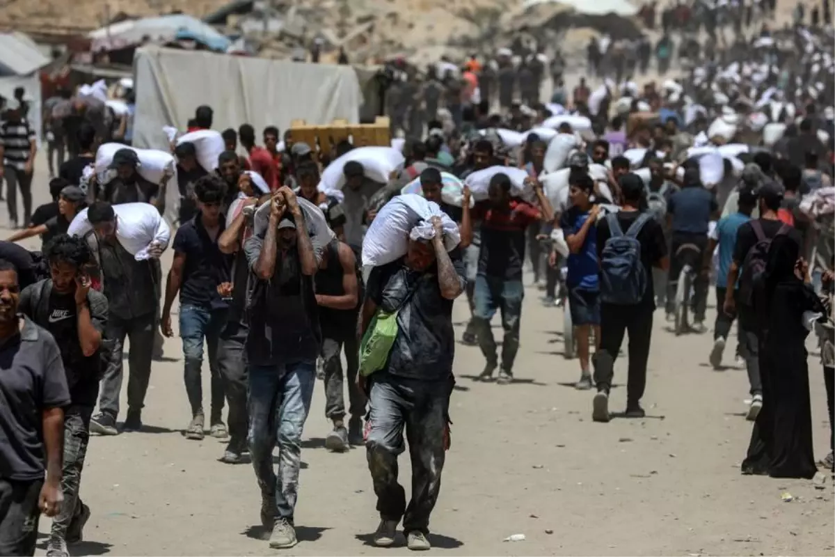 Gazze'de Açlık Krizi Derinleşiyor: Birleşmiş Milletler Yardımda Bulundu