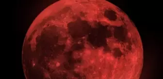 Ay neden kırmızı olur?