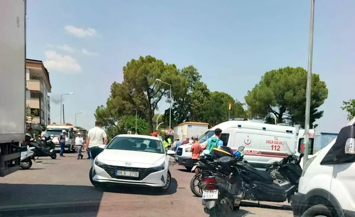 Aydın'da Motosiklet Kazalarında Artış: İki Kazada 2 Yaralı