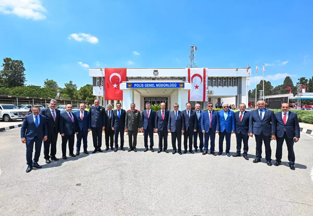 Türkiye-KKTC Polis Hizmet Araçları Teslim Töreni