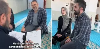 Gelinin mehir talebi imamı da şaşırttı: Damat sen ne diyorsun bu işe?