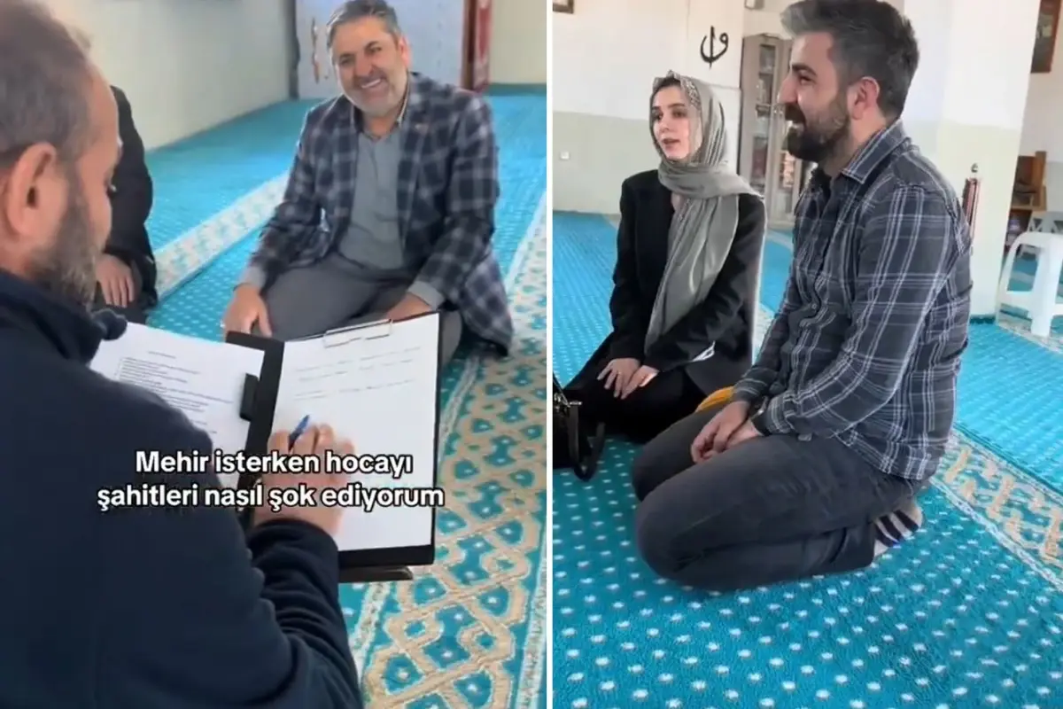 Gelinin mehir talebi imamı da şaşırttı: Damat sen ne diyorsun bu işe?