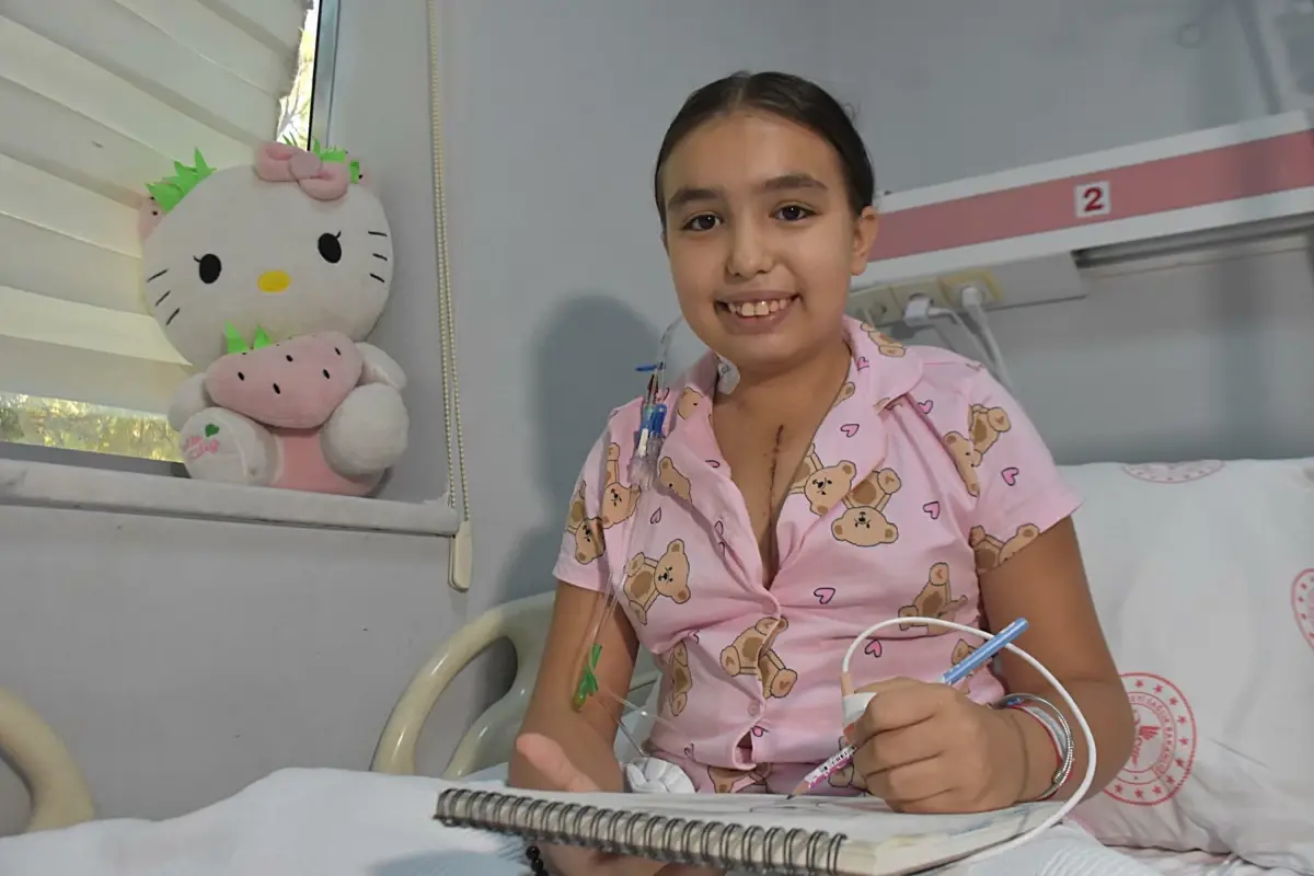 Kalp kapağı nakliyle sağlığına kavuşan Masal: Ben de doktor olmak istiyorum