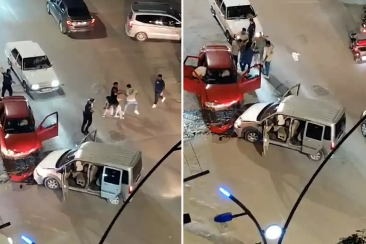 Kazanın ardından kavgaya tutuştular! Polis biber gazıyla ayırdı