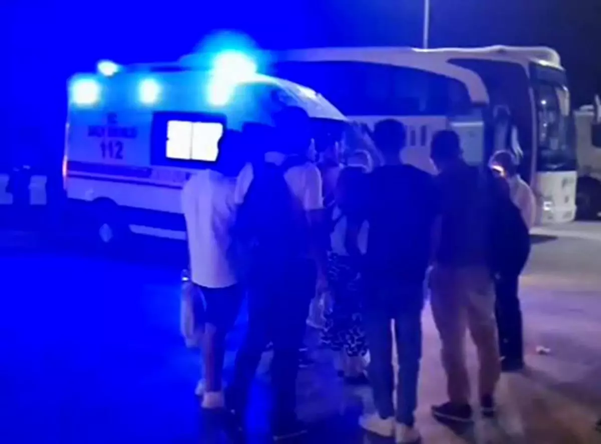 Manisa'da Otobüs Şoförleri Arasında Bıçaklı Kavga