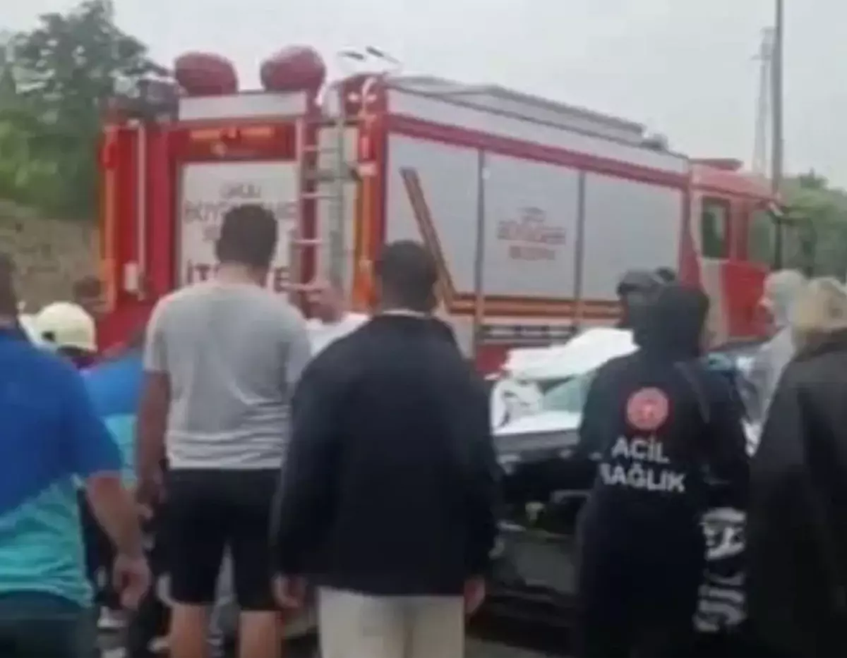 Ordu'da TIR'a Çarpan Otomobildeki Kadın Hayatını Kaybetti
