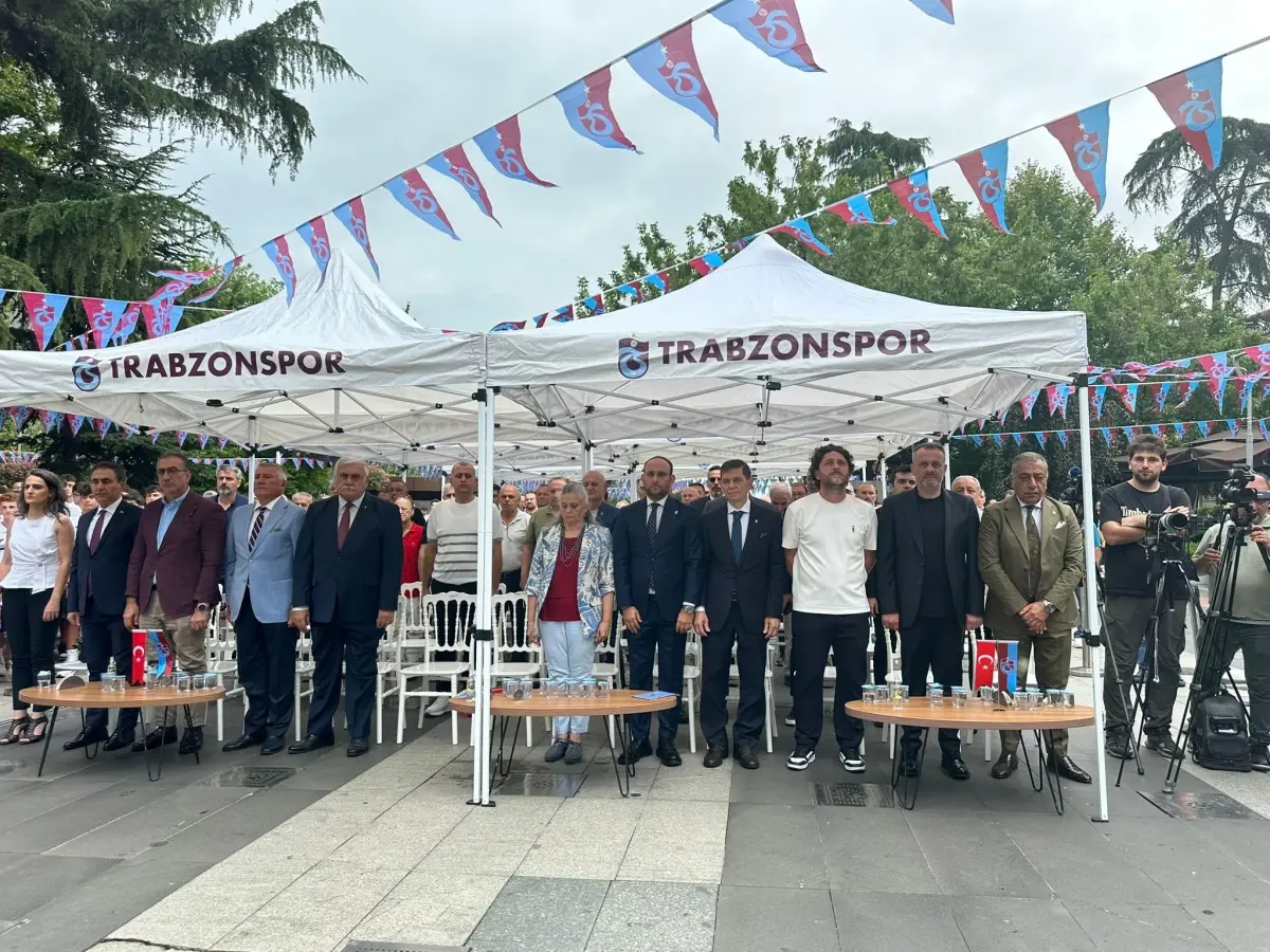 Trabzonspor'un 58'inci kuruluş yıldönümü kutlandı