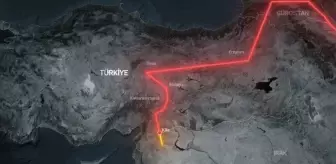 Türkiye-Suriye doğal gaz hattı açıldı