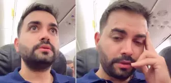 Uçakta mahsur kalan Kadir Ezildi isyan etti: Yandık, bittik