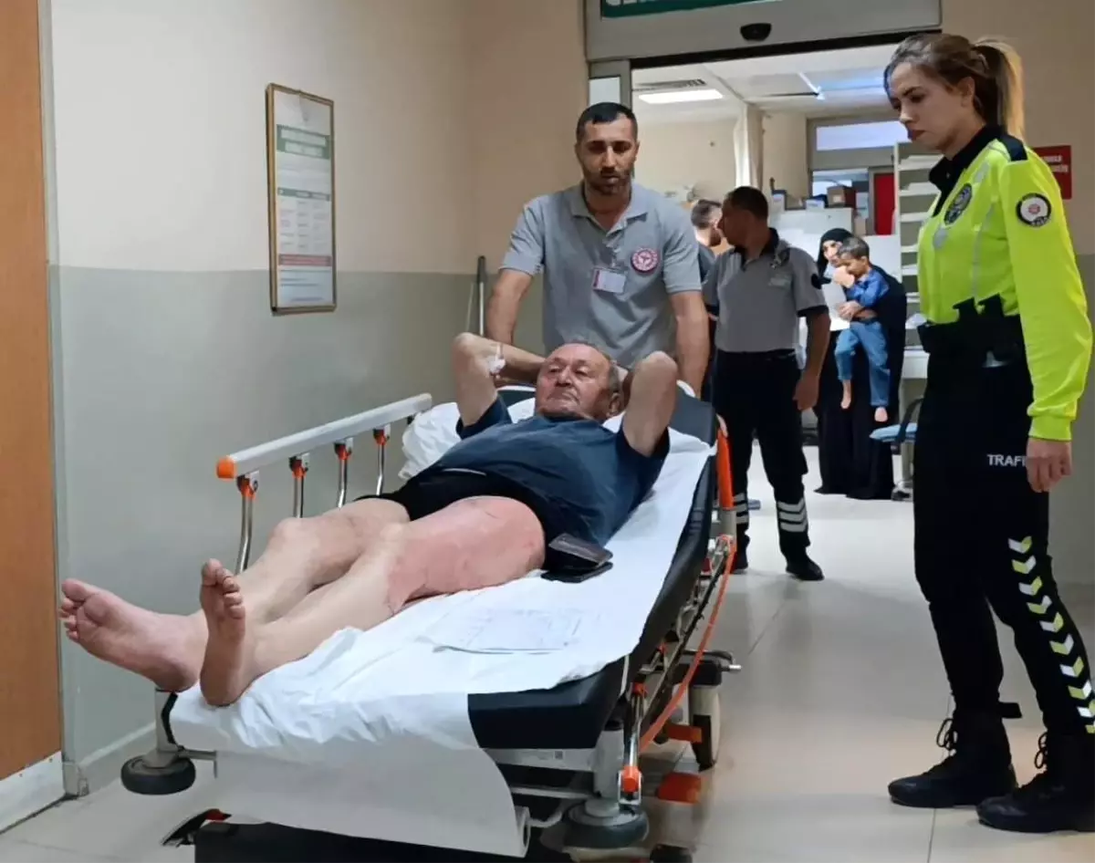 İnegöl'de Kaynar Su Dökülen Yaşlı Adam Yaralandı