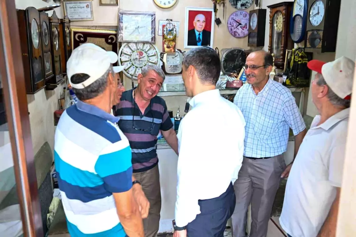 Uşak Valisi Naci Aktaş'tan Esnaf Ziyareti