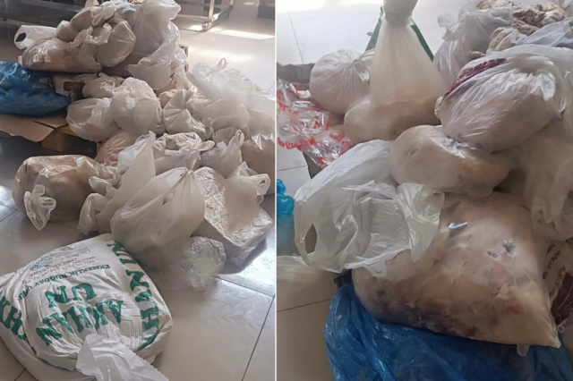 Yemek üretim tesisinde skandal! Onlarca kişiyi zehirleyeceklerdi