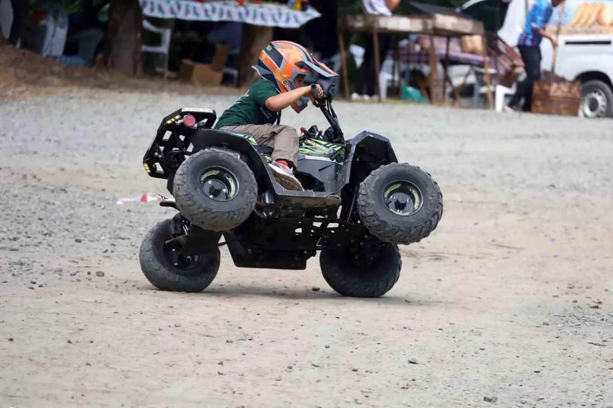 6 Yaşındaki Ömer Ali, Nebiyanfest'te ATV ile Göz Doldurdu