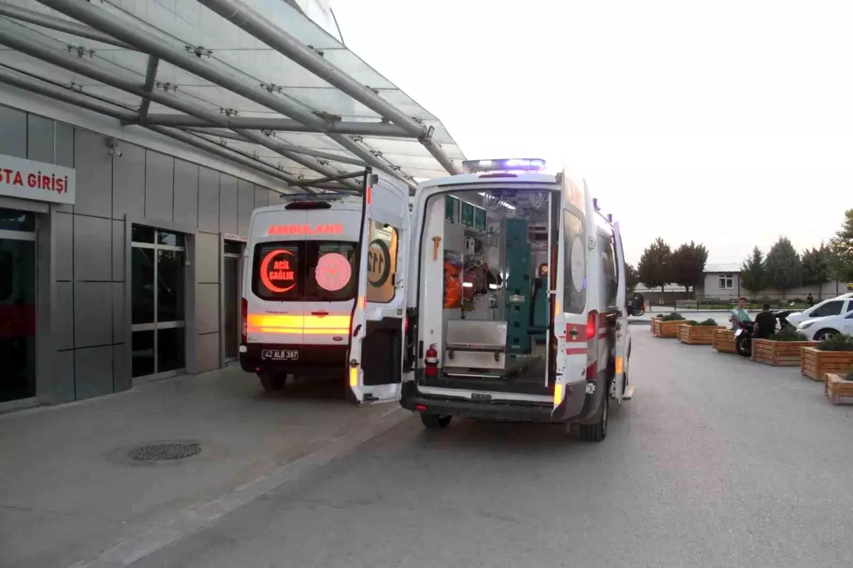 Beyşehir'de Elektrik Akımına Kapılan İşçi Yaralandı