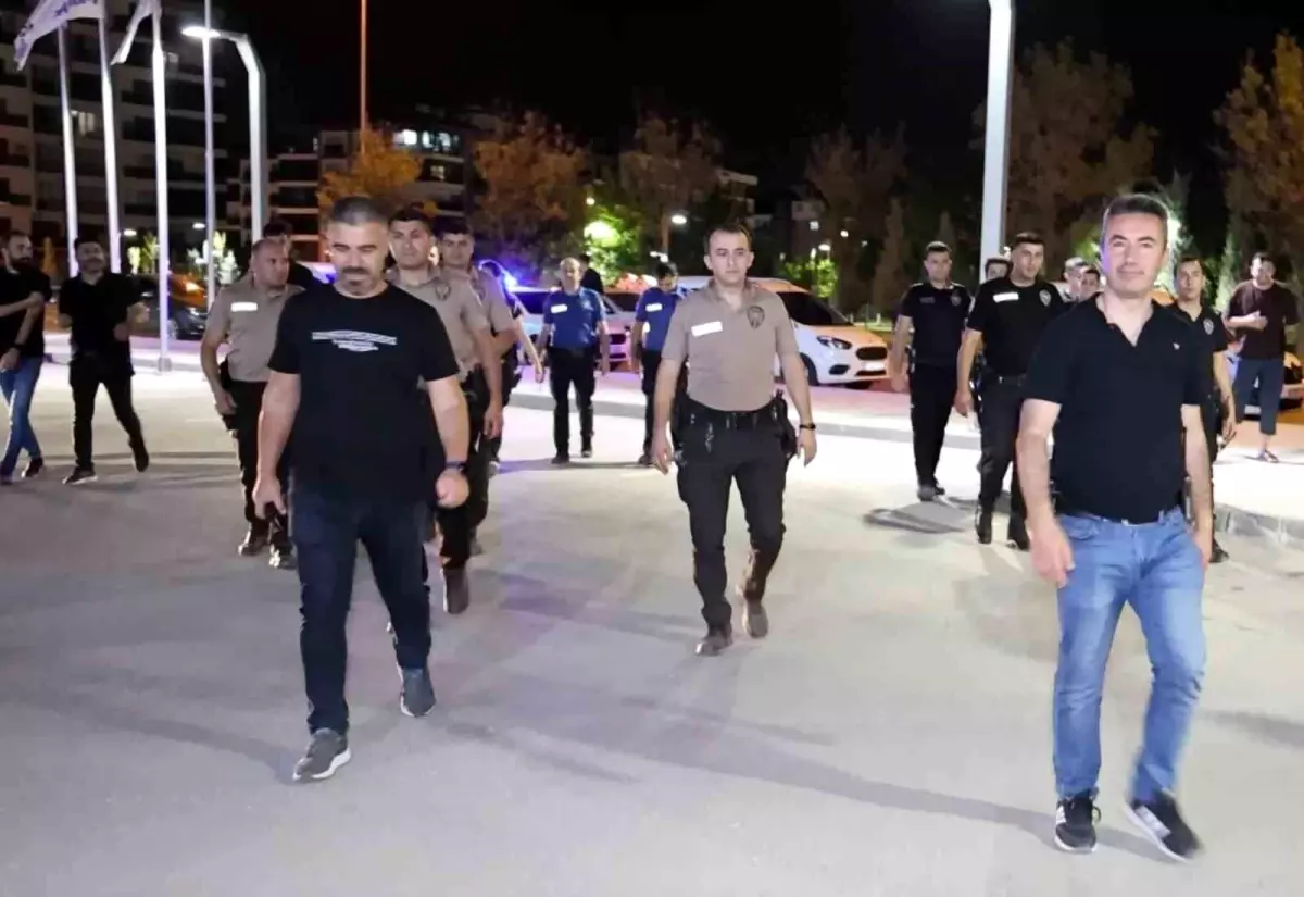 Aksaray'da Park ve Bahçelerde Güvenlik Denetimi