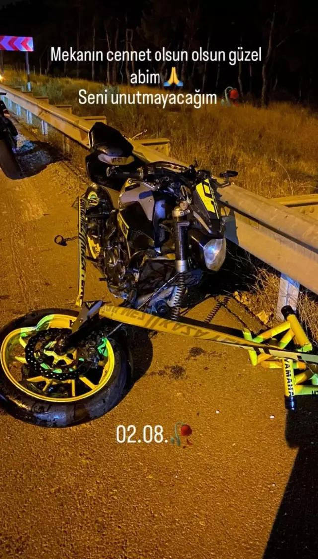Antalya'da Motosiklet Kazasında Genç Yaşamını Yitirdi
