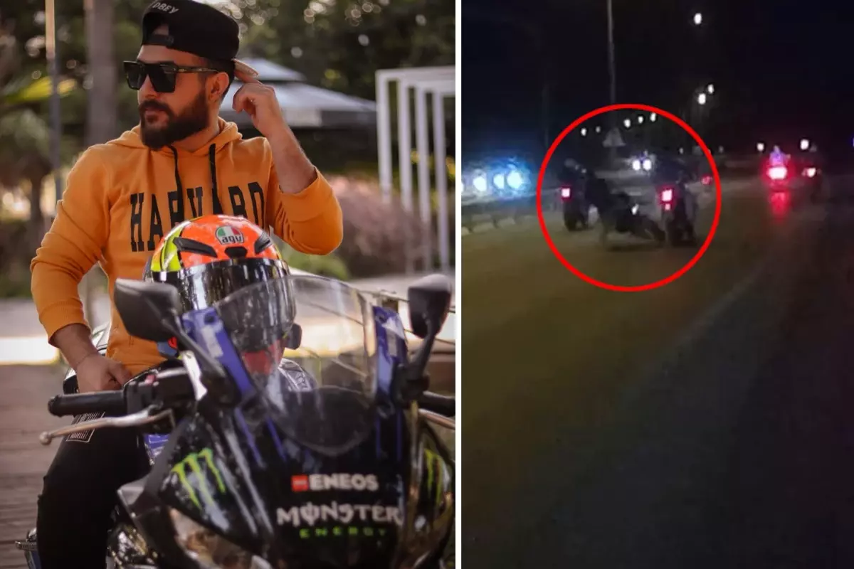 Ön tekerini kaldırarak kullandığı motosikletiyle yaptığı kazada öldü