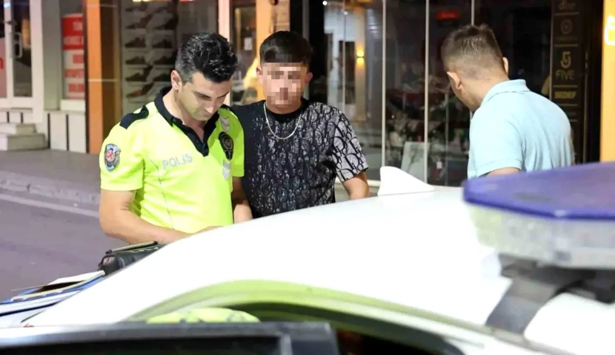 Aksaray'da Ehliyetsiz Sürücüye 37 Bin Lira Ceza