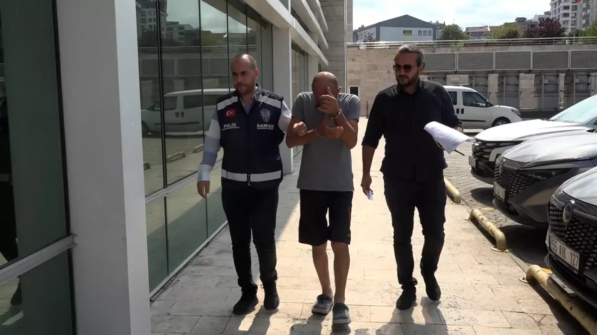 Samsun'da İnşaattan Hırsızlık Yapmaya Çalışan Şüpheli Suçüstü Yakalandı