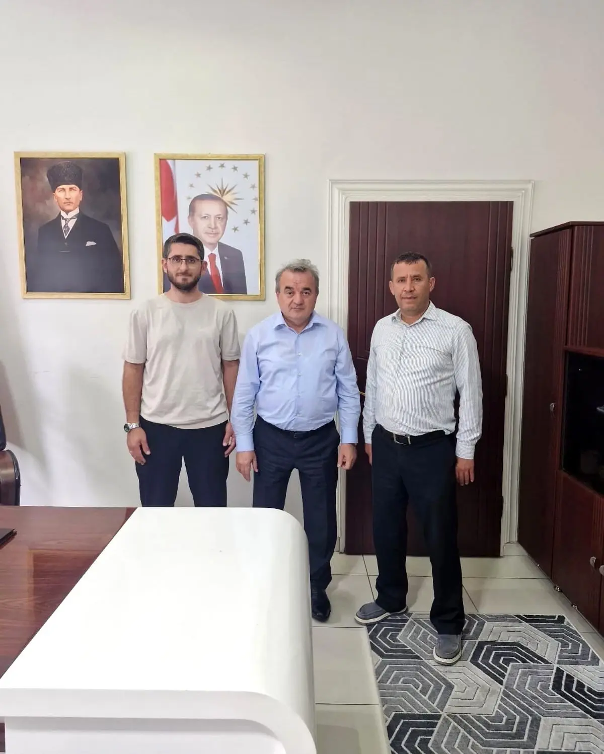 Kaymakam Gülcü'den Veda Ziyareti