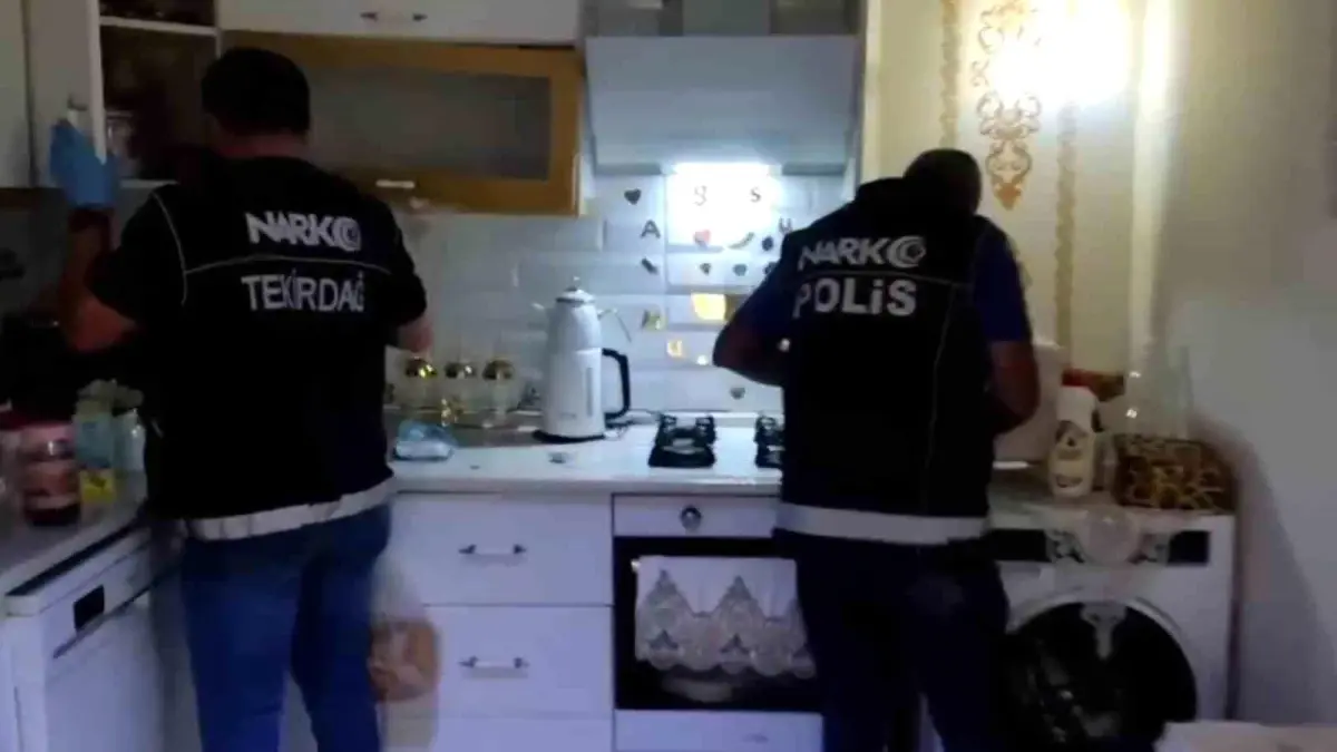 Tekirdağ'da Uyuşturucu Operasyonları: 6 Tutuklama