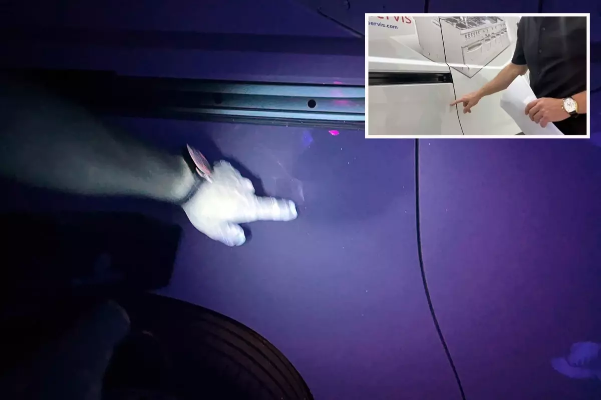 Sıfır aracını ekspertize götüren iş insanı, hayatının şokunu yaşadı