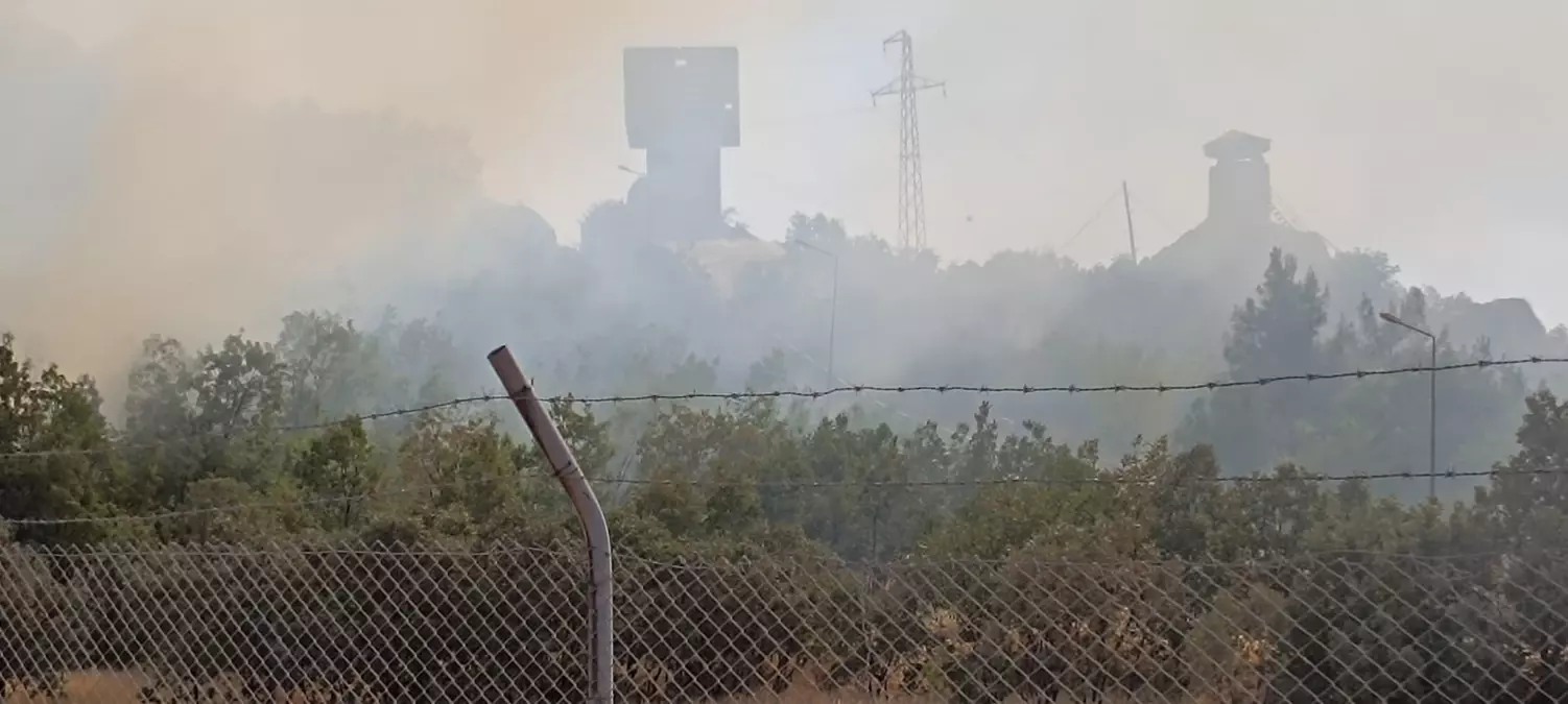 Şırnak'ta Kırsalda Örtü Yangını Çıktı