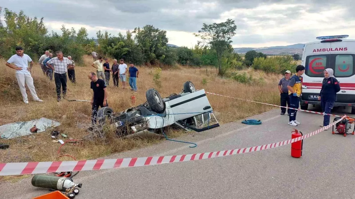Bursa'da Trafik Kazası: Kadın Sürücü Hayatını Kaybetti