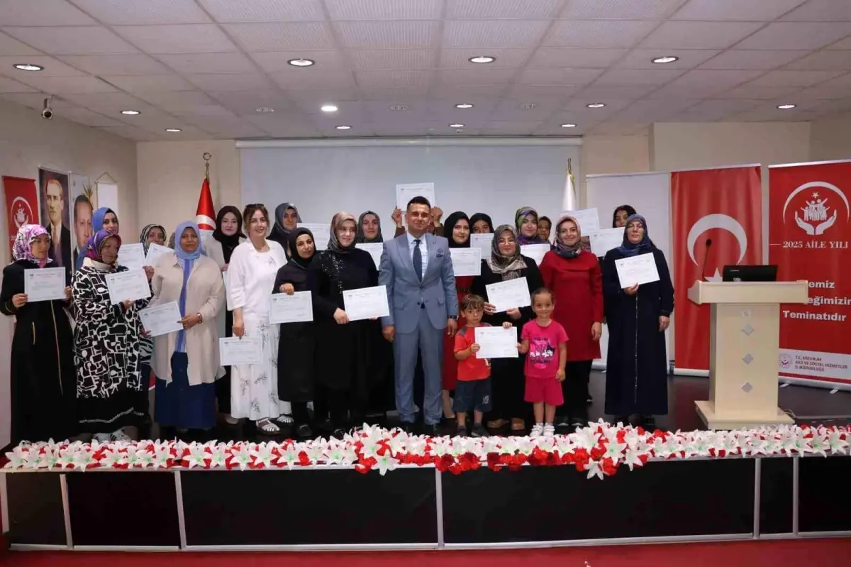 Modüler Aile Eğitim Programı Katılım Belgeleri Töreni Düzenlendi