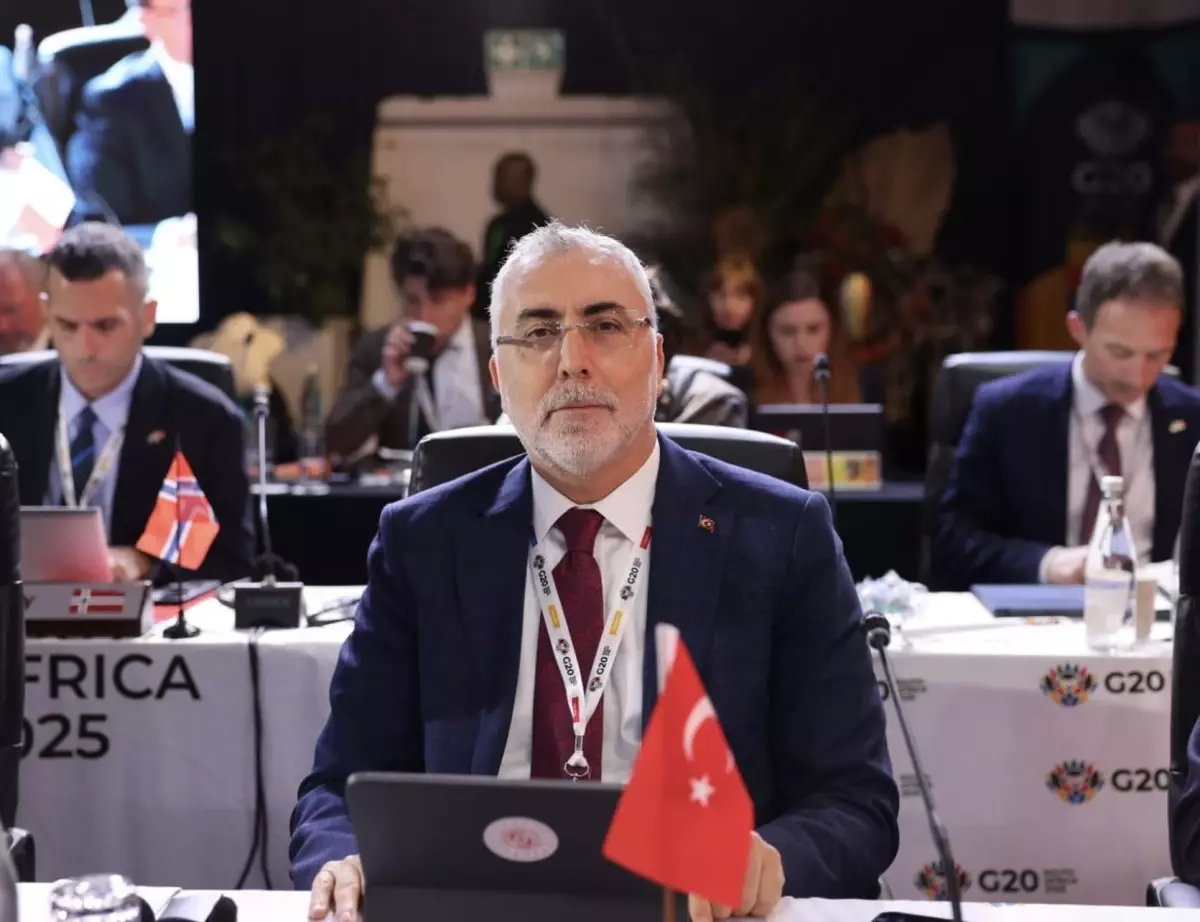 Bakan Vedat Işıkhan, G20 Çalışma ve İstihdam Toplantısında Türkiye'nin Gençlik Politikalarını Paylaştı