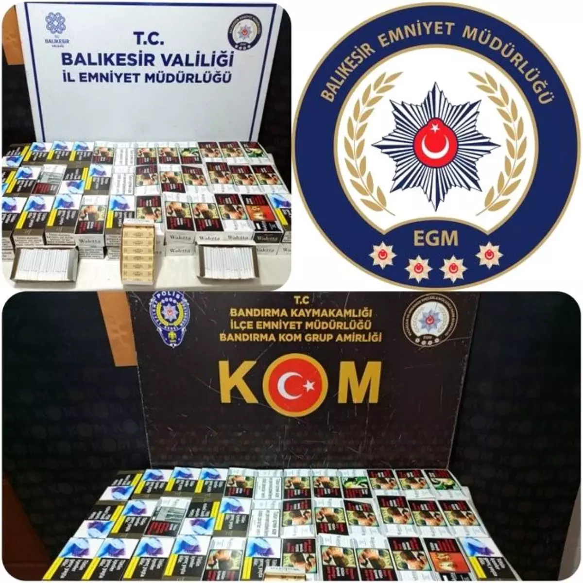Bandırma'da Kaçak Makarona Operasyonu: 19 Bin 520 Adet Ele Geçirildi