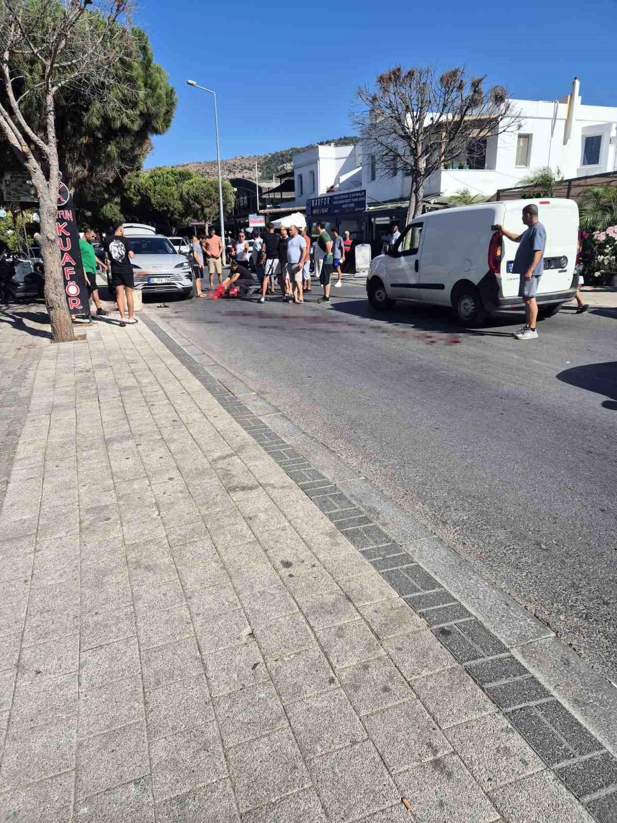 Bodrum'da silahlı 'park' kavgası: 2 yaralı