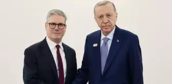 Cumhurbaşkanı Erdoğan, İngiltere Başbakanı Starmer ile görüştü