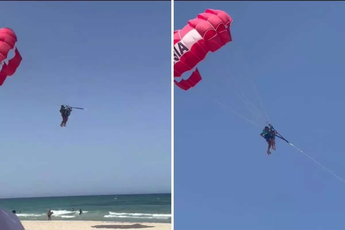 Dehşete Düşüren Olay: Parasailing yapan turist kadın havada cinsel tacize uğradı