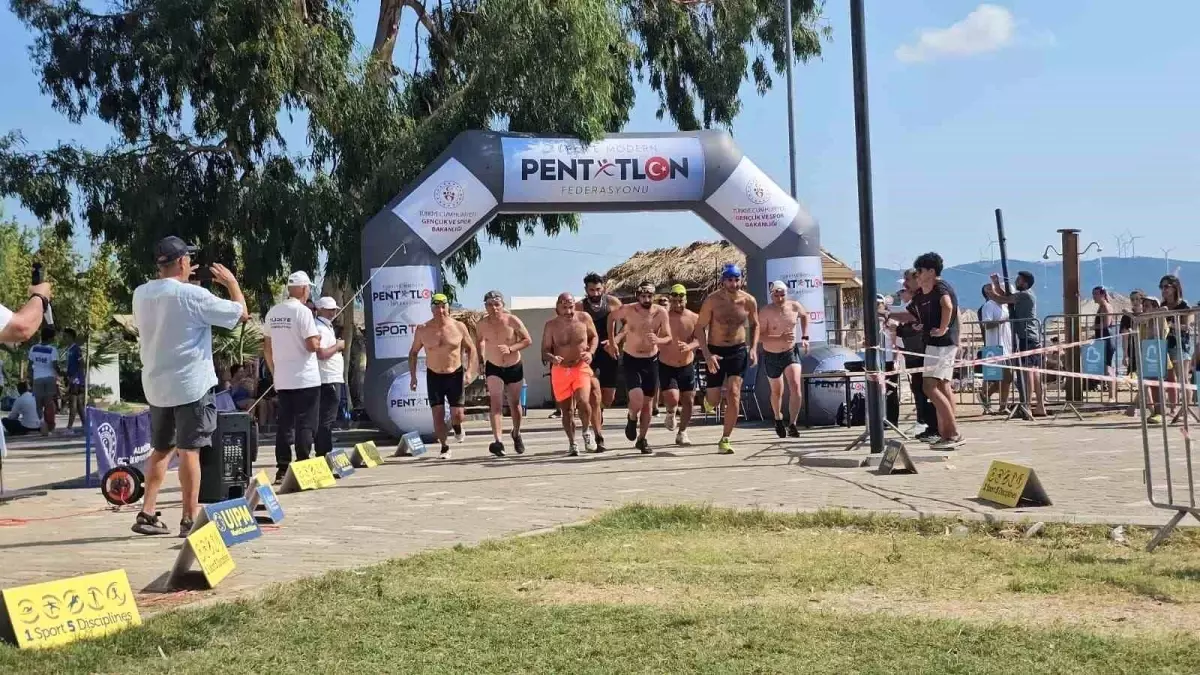 Erdek'te Modern Pentatlon Heyecanı: 480 Sporcu Mücadele Etti