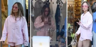 Jennifer Lopez'den İstanbul konseri öncesi alışveriş turu