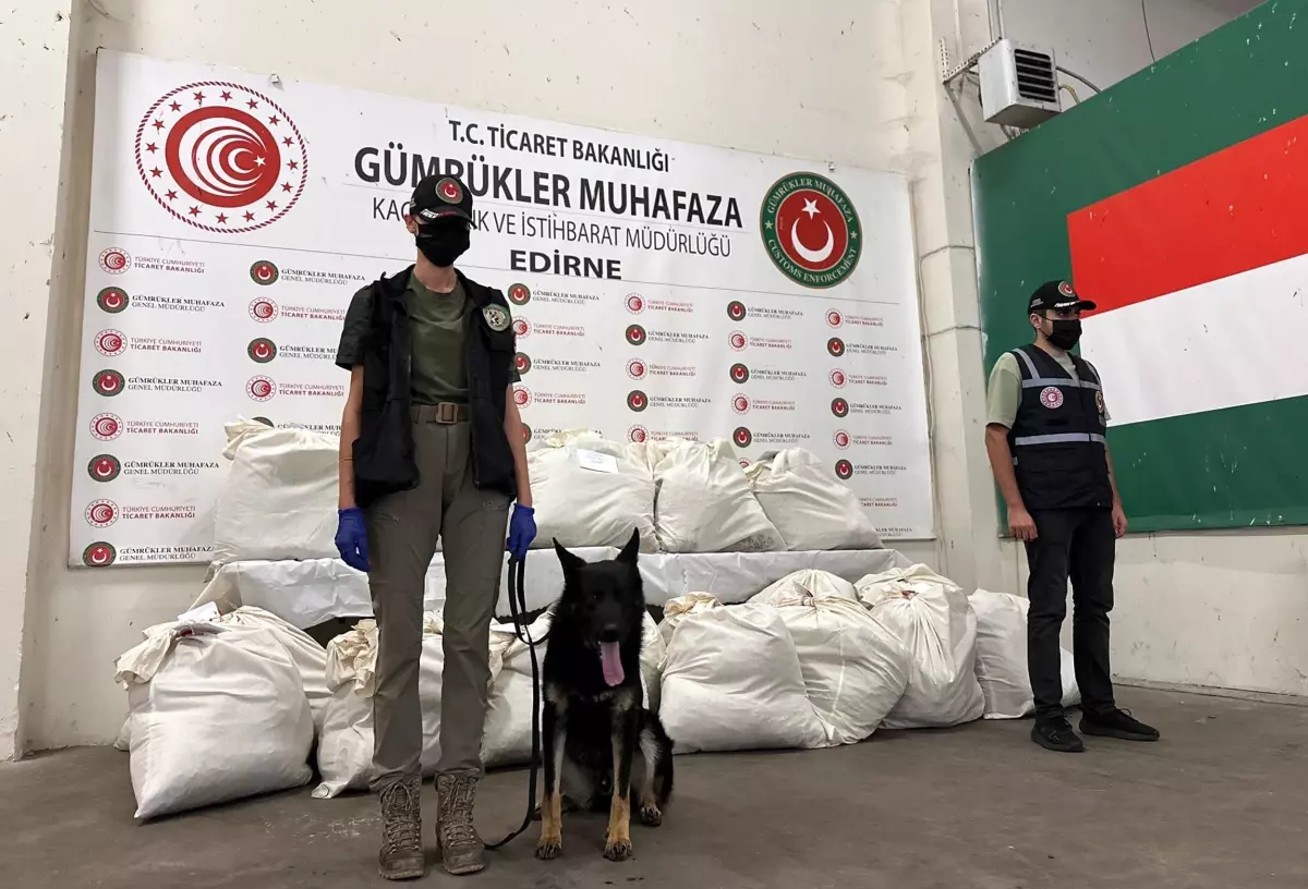 Kapıkule Sınır Kapısı'nda 179 Kilo Uyuşturucu Ele Geçirildi