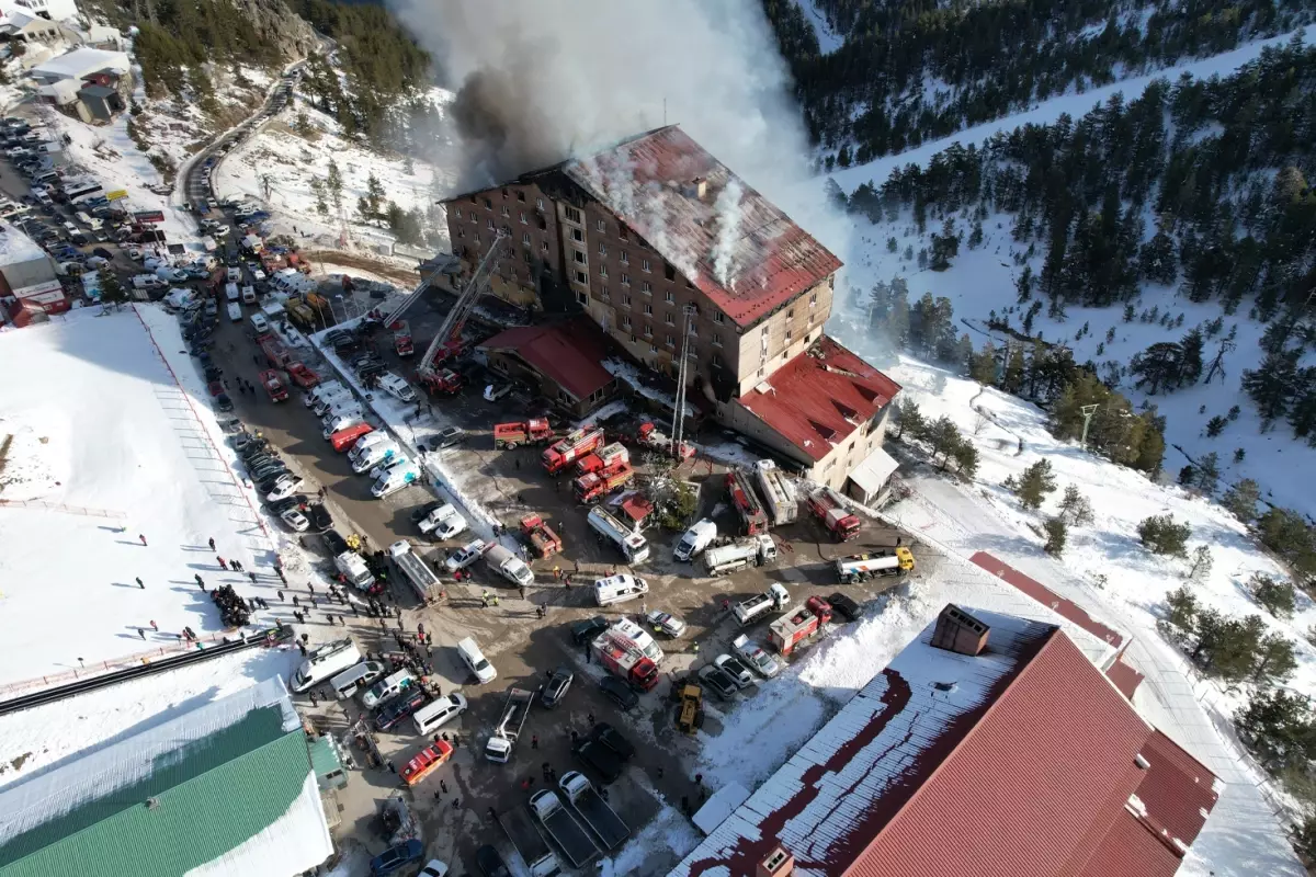 Kartalkaya'daki otel yangınında başmüfettiş hakkında soruşturma izni verildi