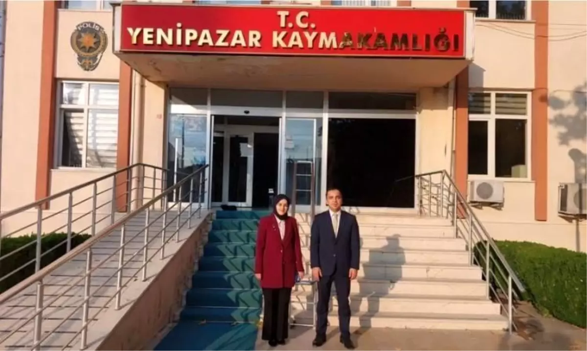 Gölpazarı Kaymakamı Feyza Nur Kılıç, Yenipazar Kaymakamı Uçar'ı Ziyaret Etti