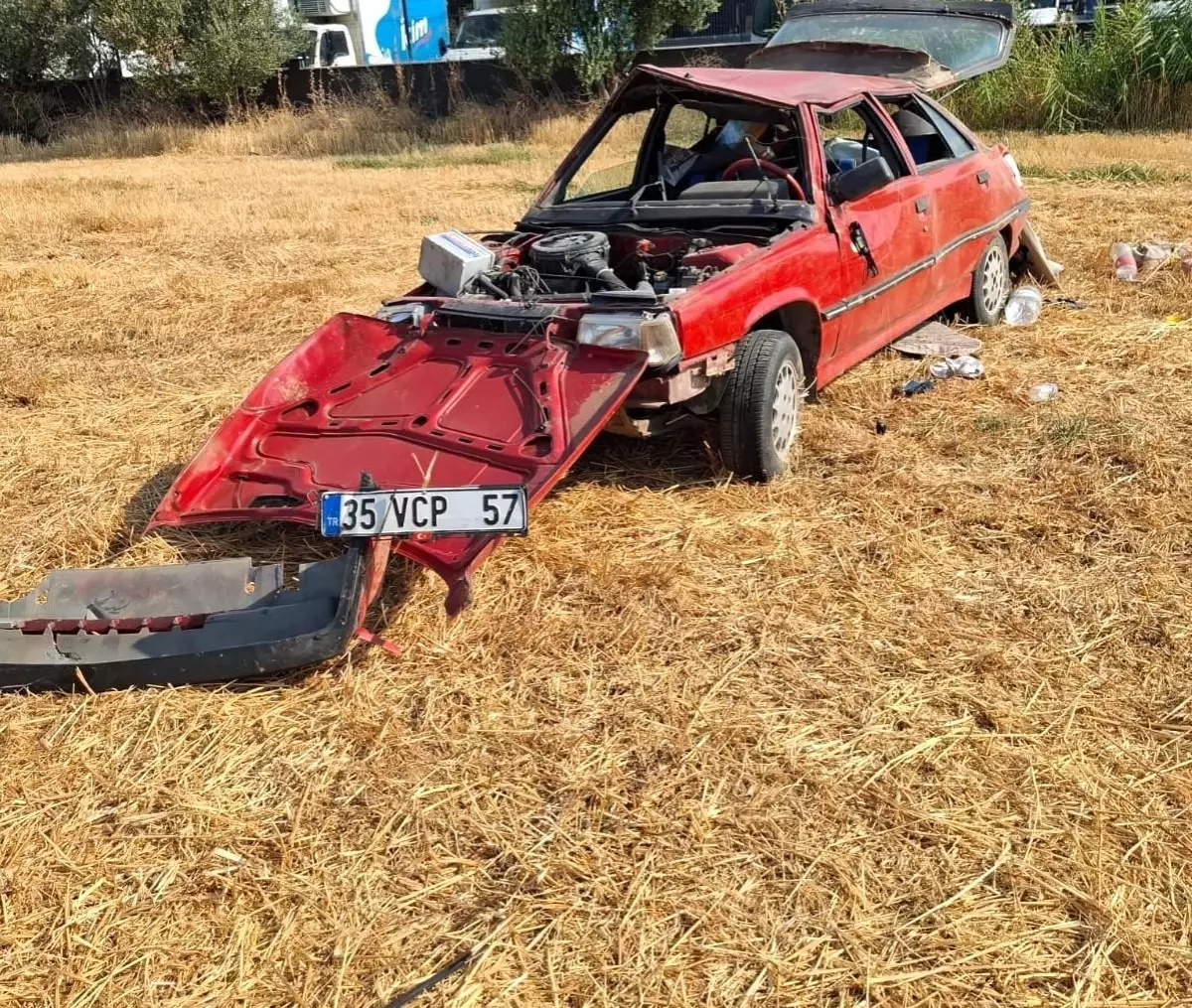 Manisa'da Trafik Kazası: Sürücü Hayatını Kaybetti